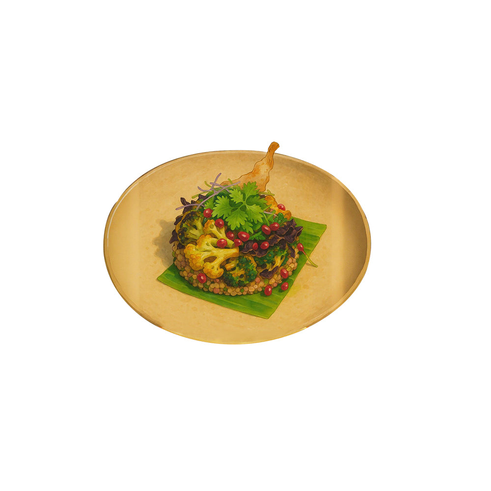 Crunchy Broccoli & Cold Millet Salad