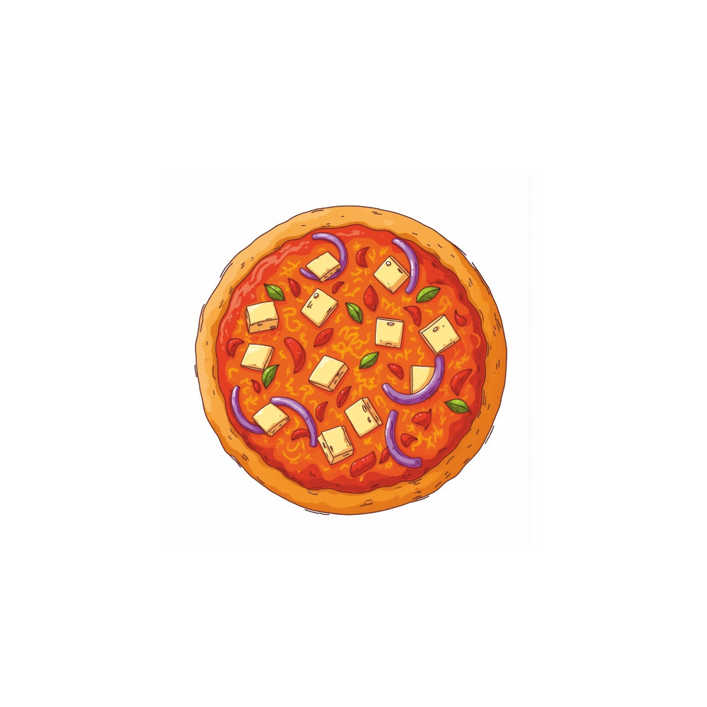 Fiery Paneer Pizza