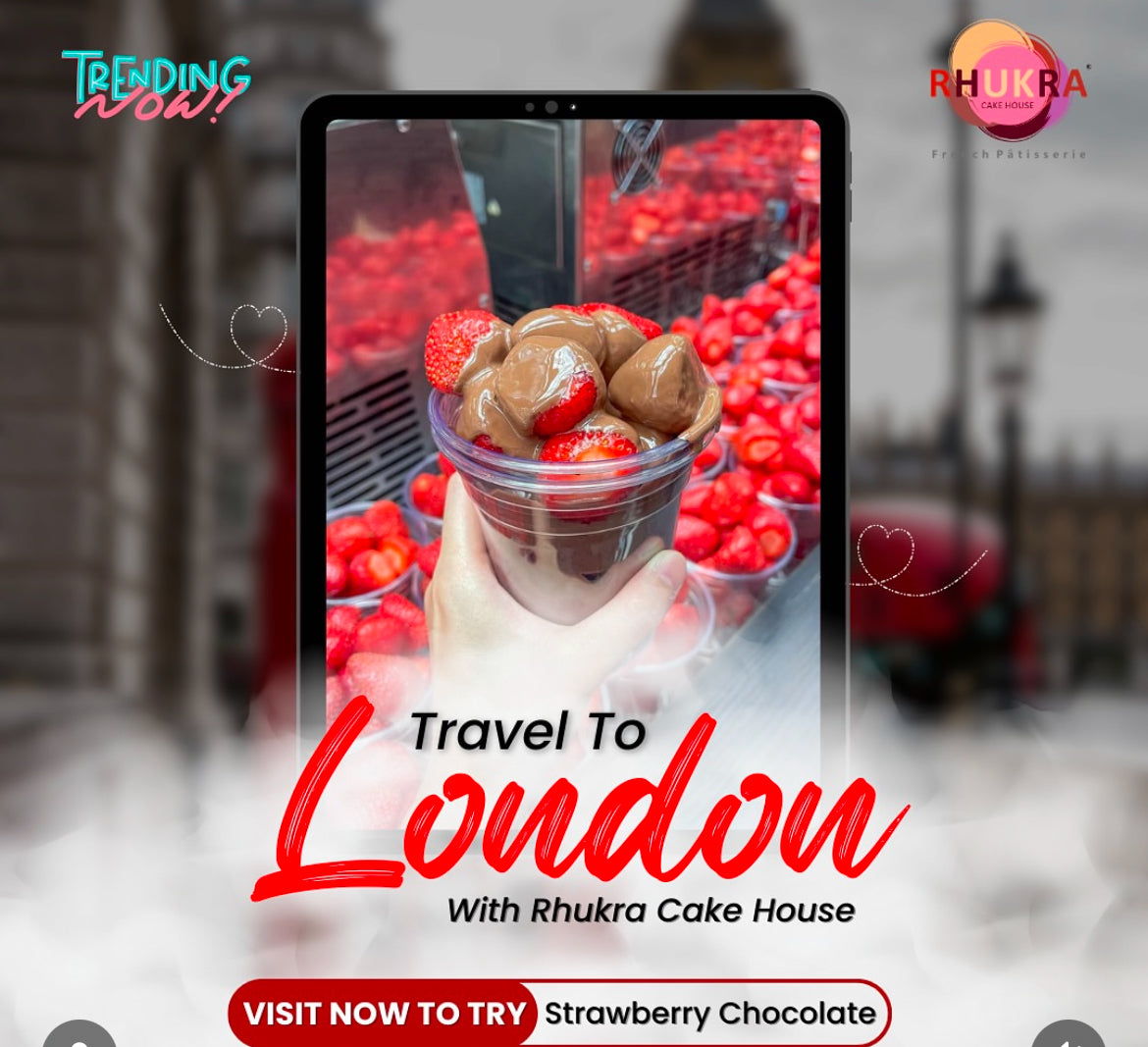 London Strawberry Frappe