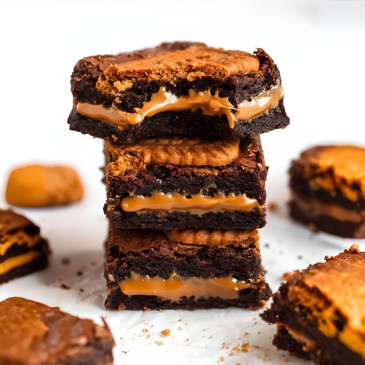 Lotus Biscoff Brownie