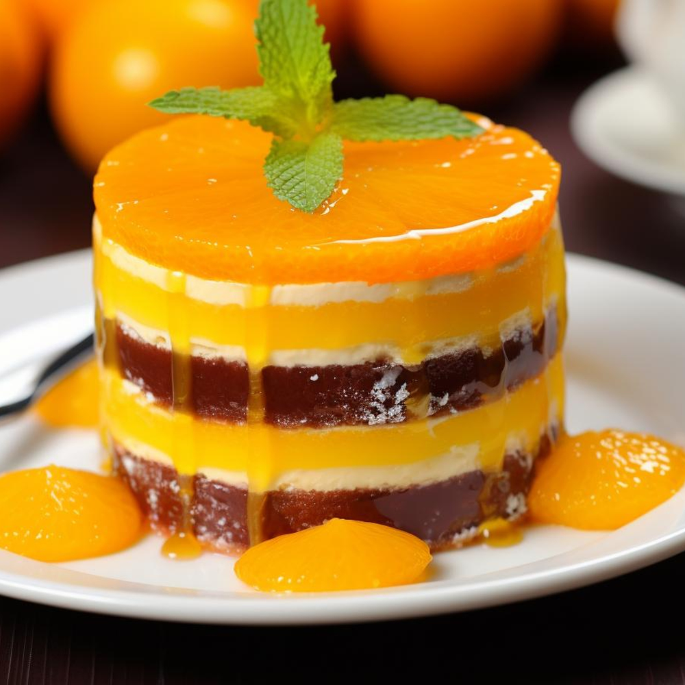 Orange Entremet