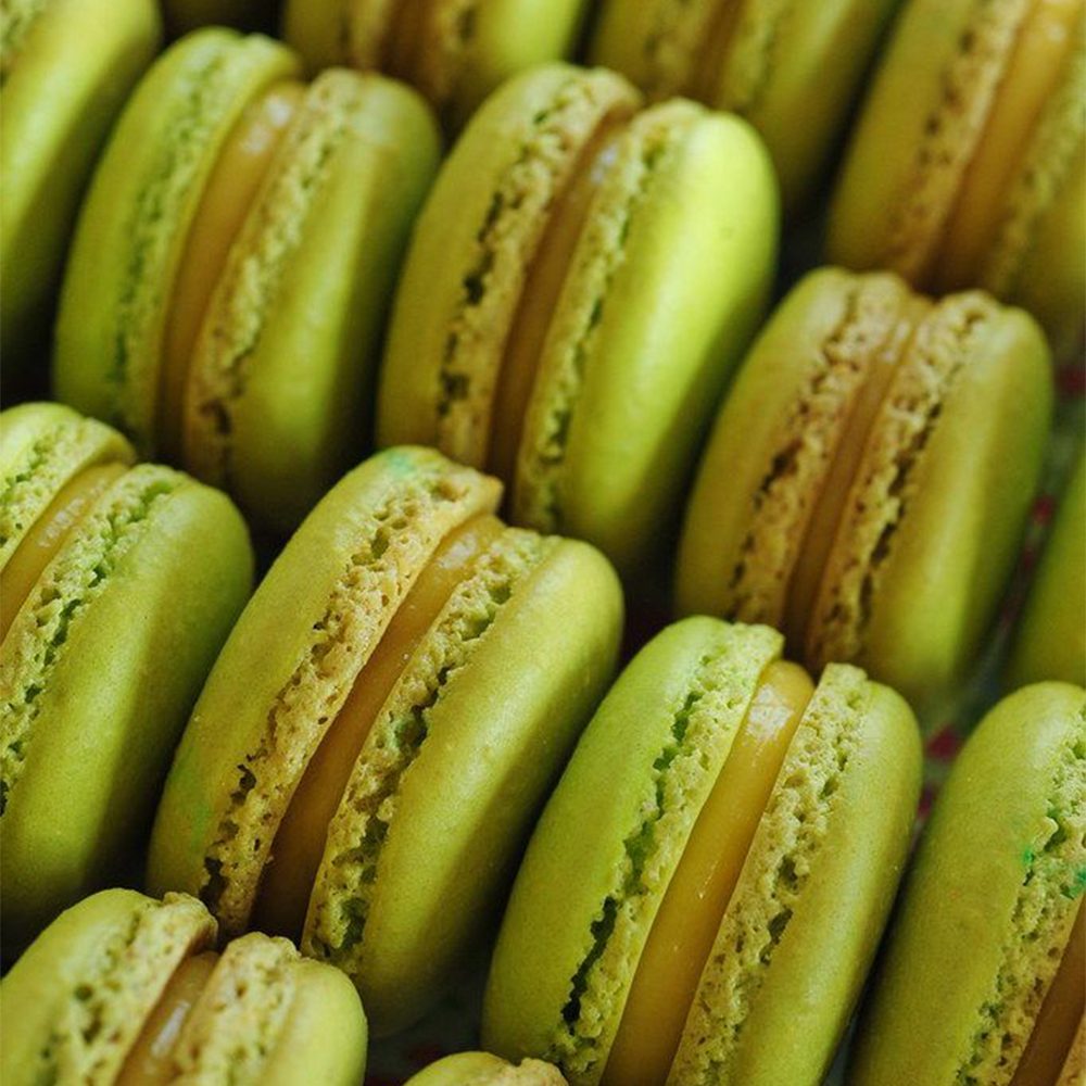 Pistachio Macrons