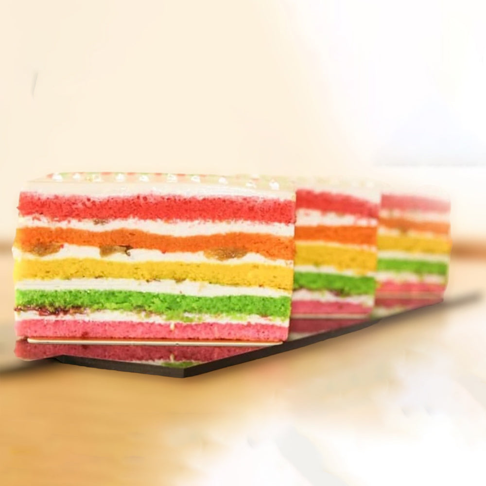 Rainbow French Entremet