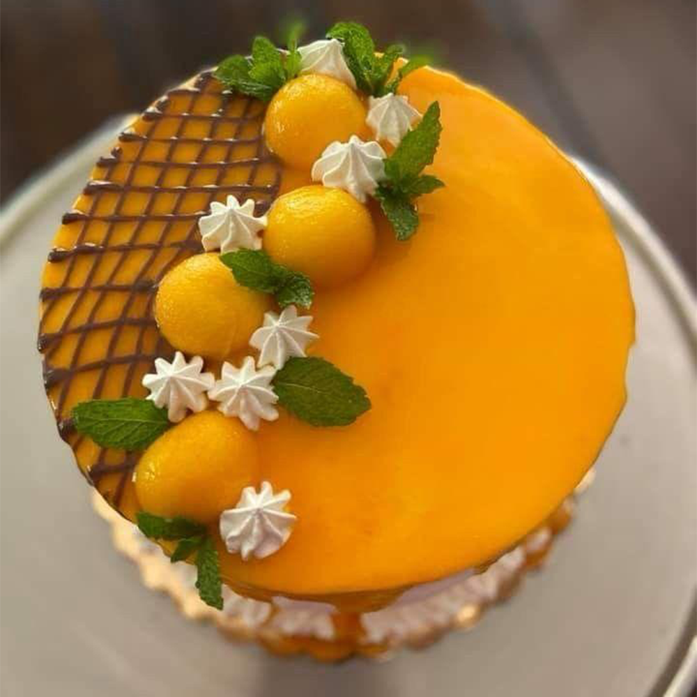 Fresh Mango Cake