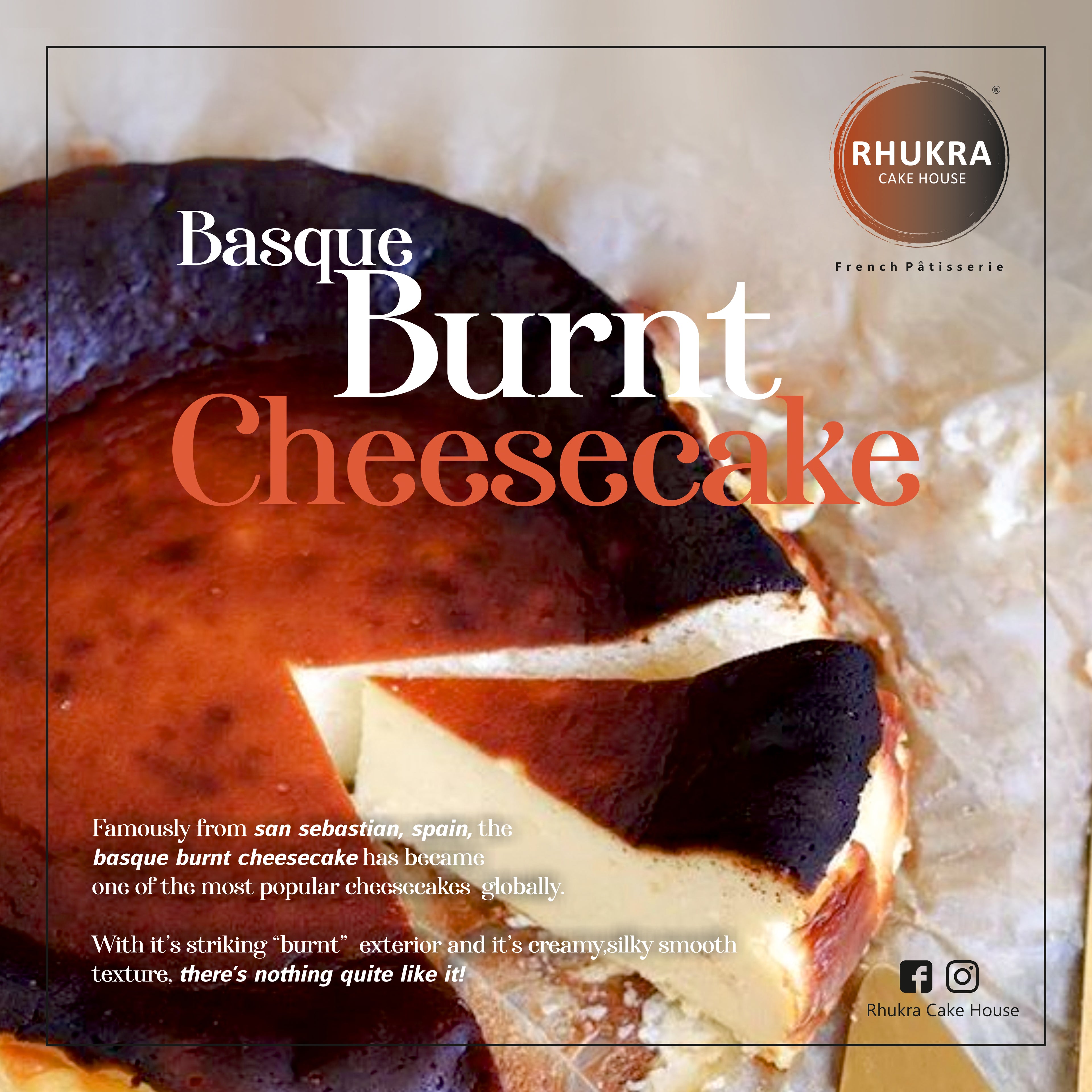 Burnt Basque Cheesecake