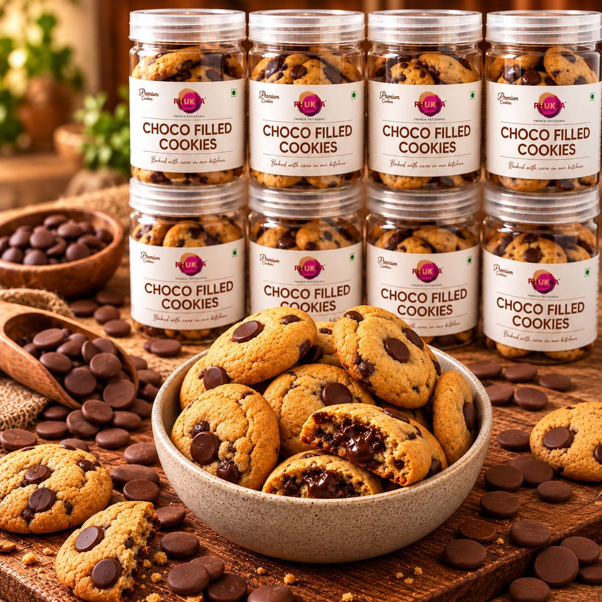 Choco Filled Cookies