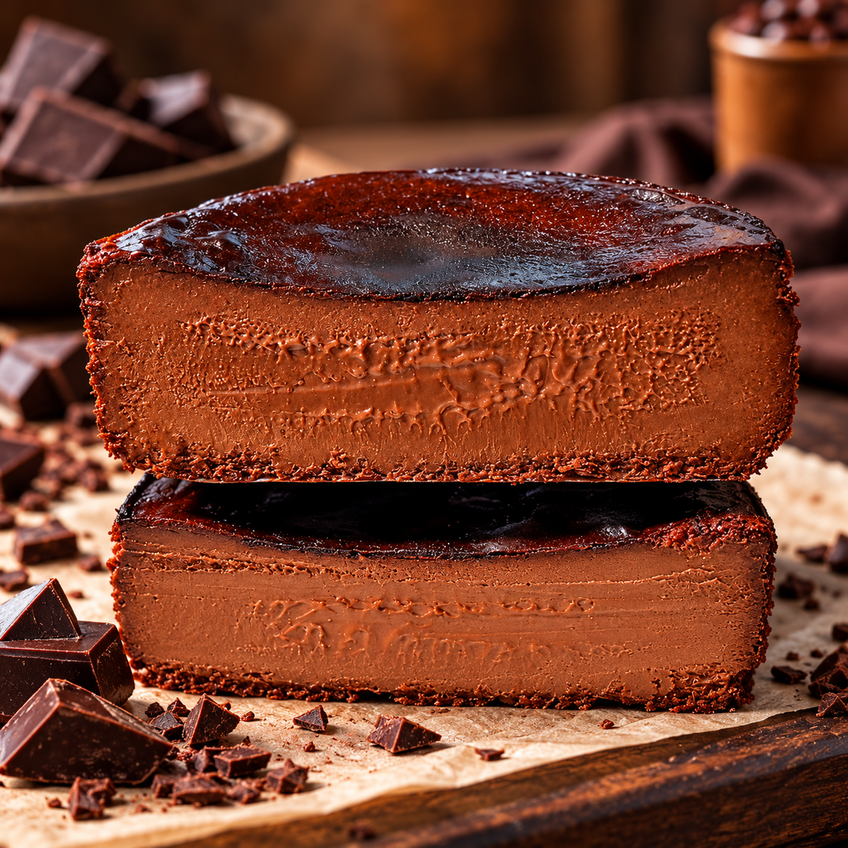 Chocolate Burnt Basque Cheesecake (Order Base)