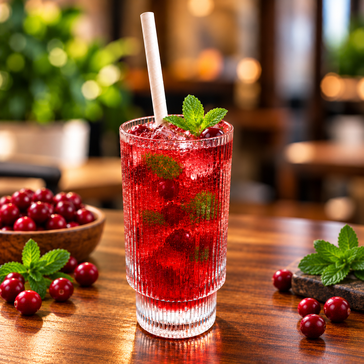 Cranberry Iced Tea