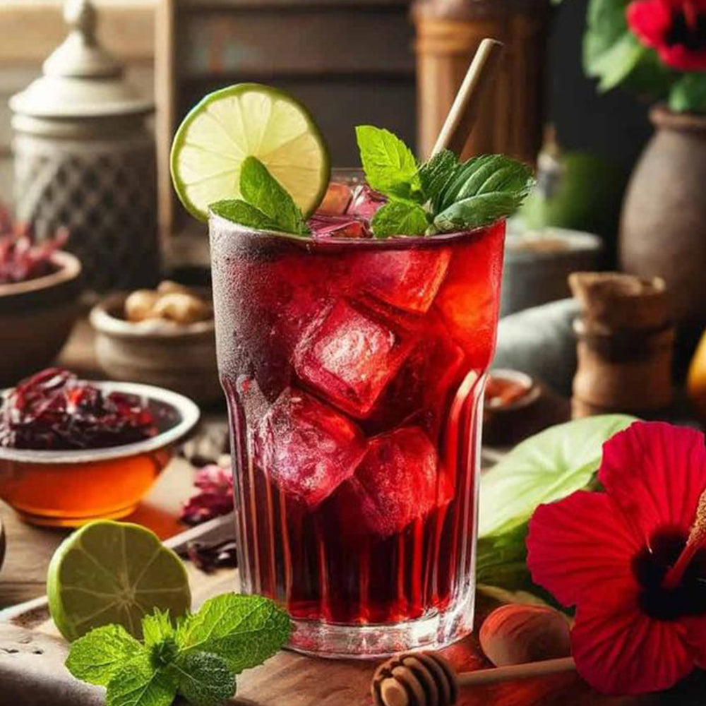 Hibiscus Iced Tea