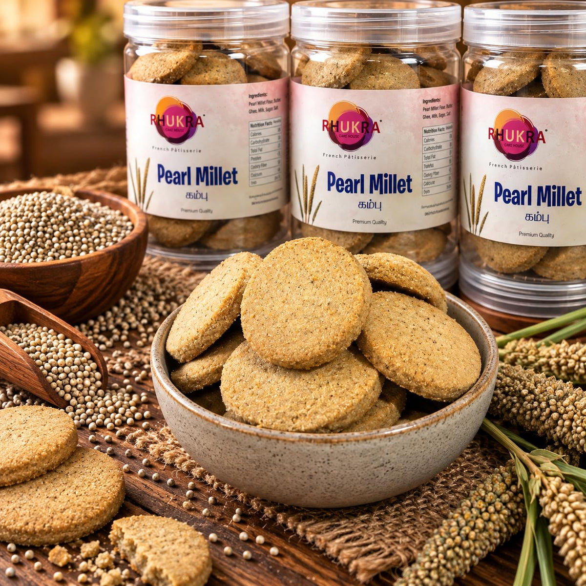 Pearl Millet Cookies