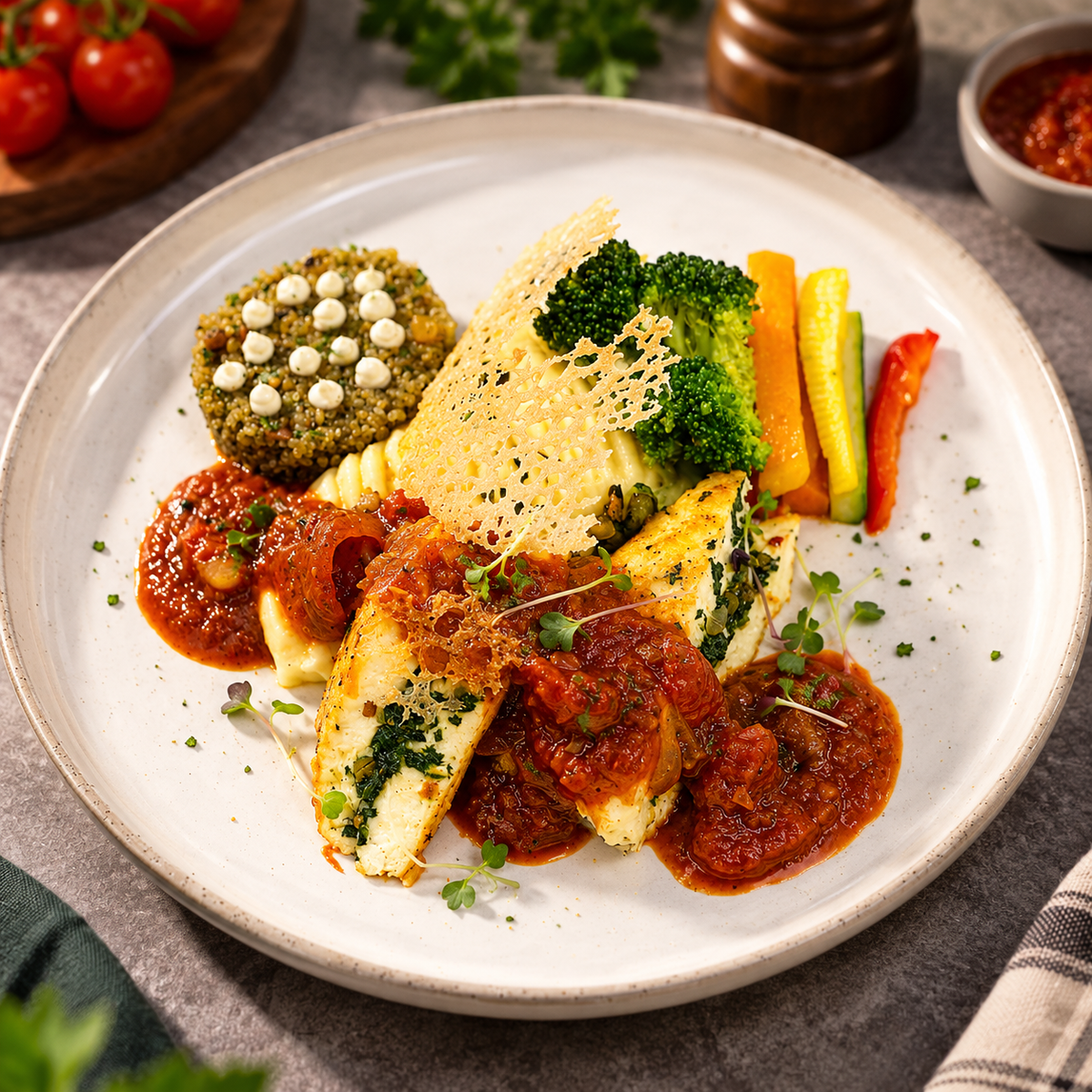 Peri Peri Cottage Cheese