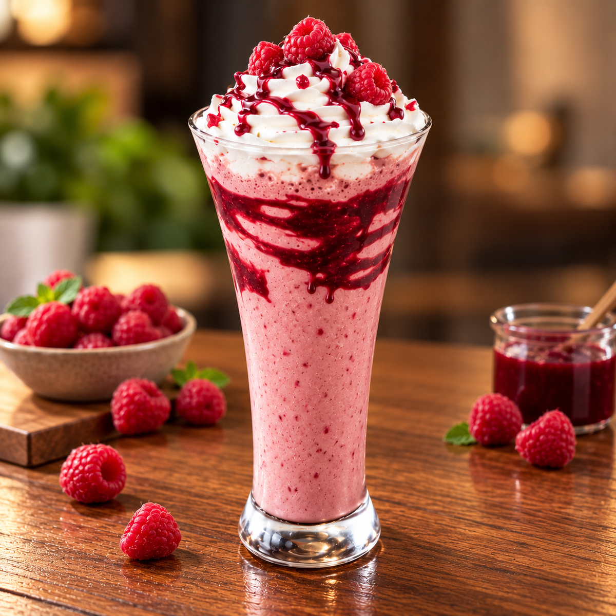 Raspberry Milkshake