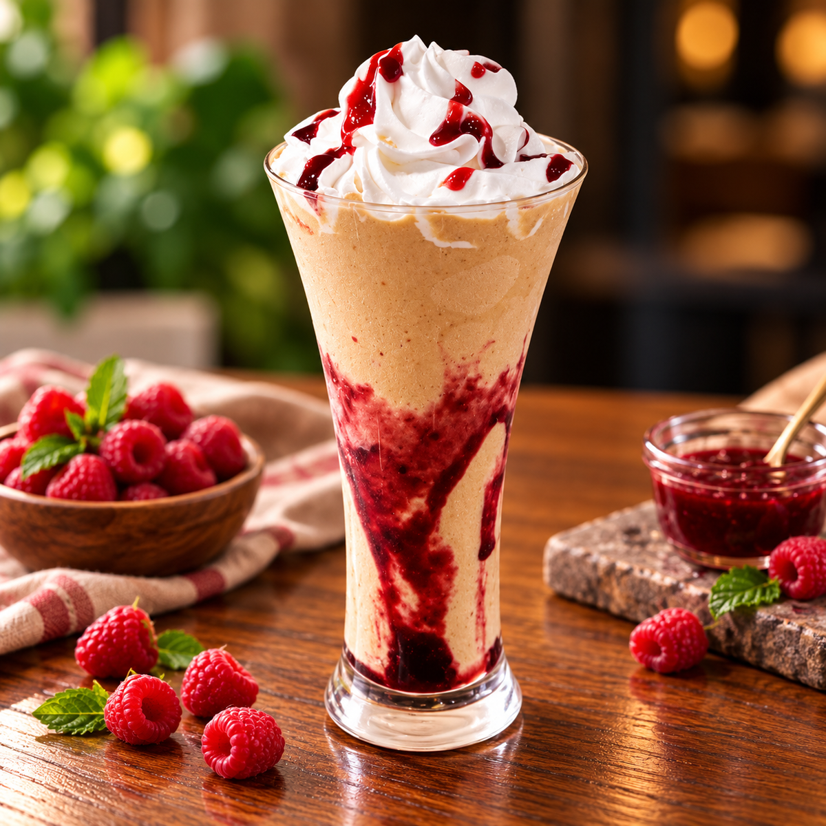 Raspberry Frappe