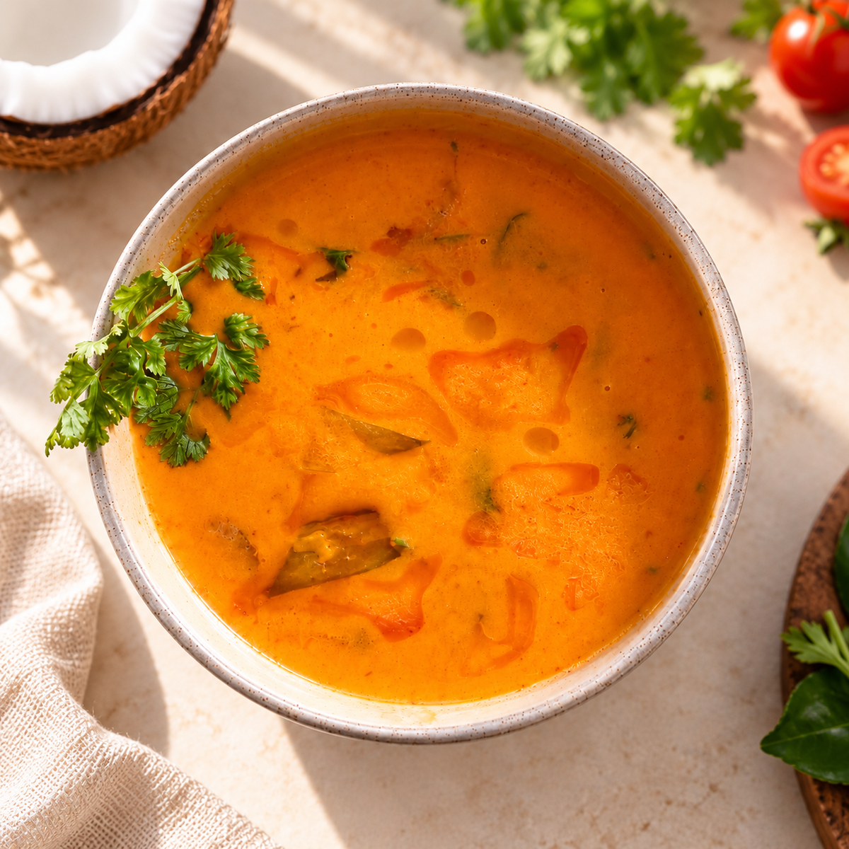 Thai Coconut Prawns Soup