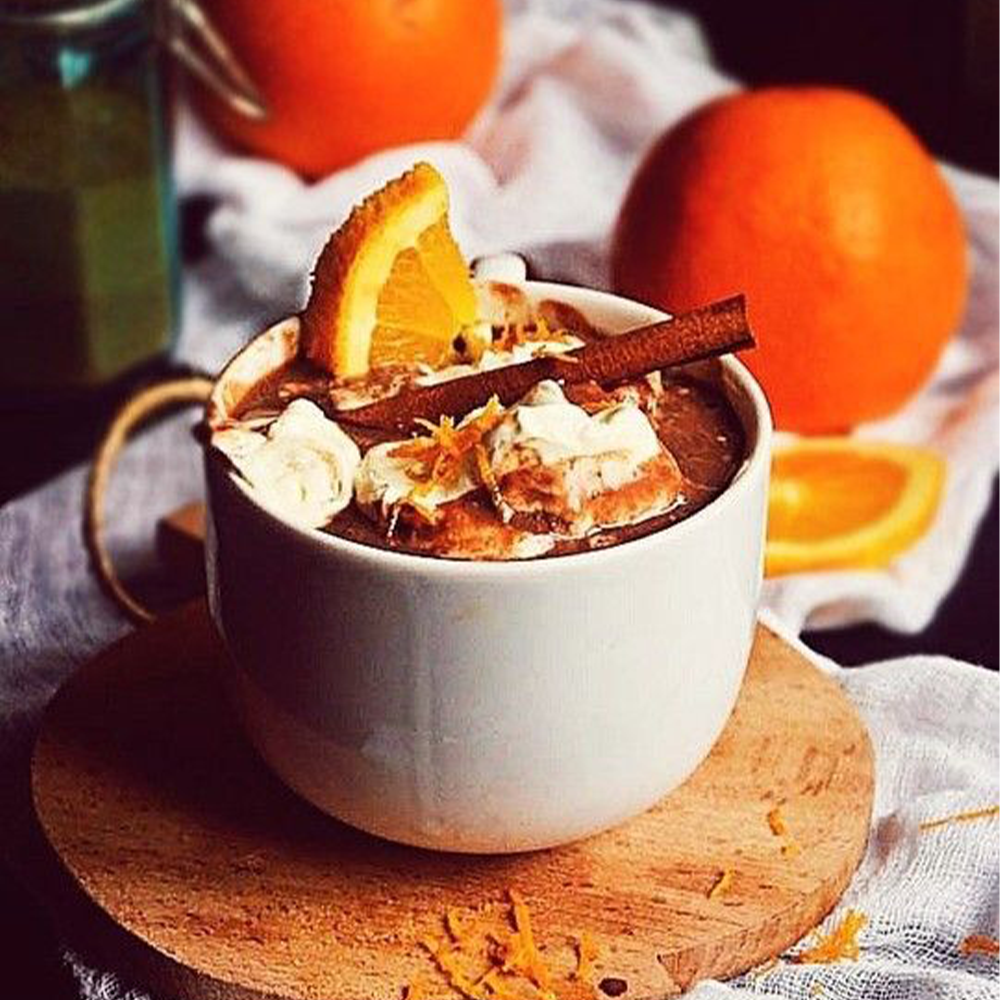 Zesty Orange Hot Chocolate