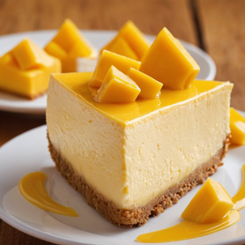 Mango Cheesecakes