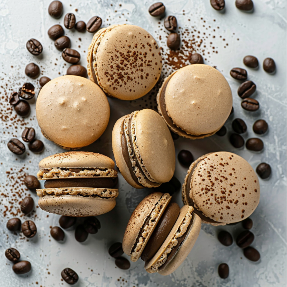 Chocolate Hazelnut Macrons