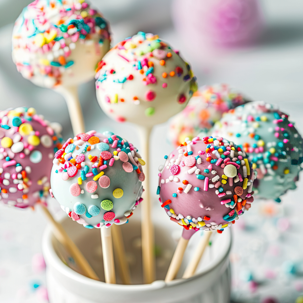 White Chocolate Cake Pops