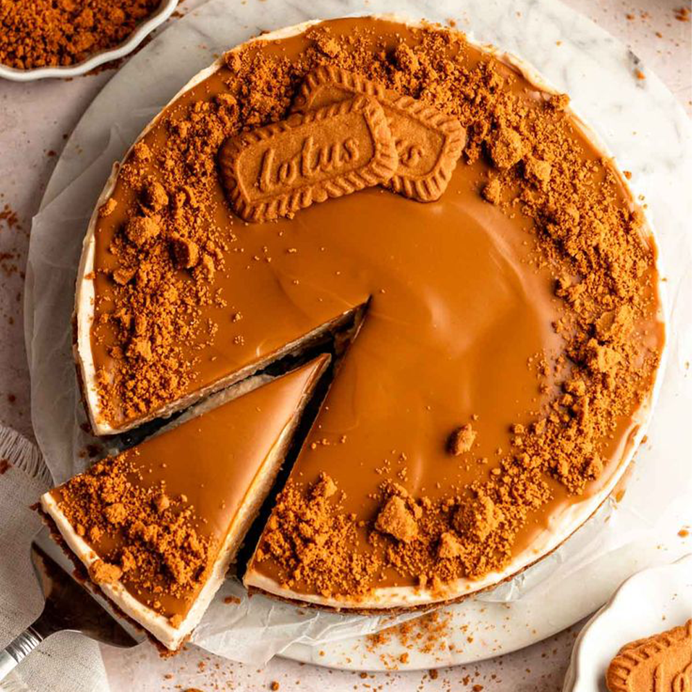 Biscoff Burnt Basque Cheesecake (order base)