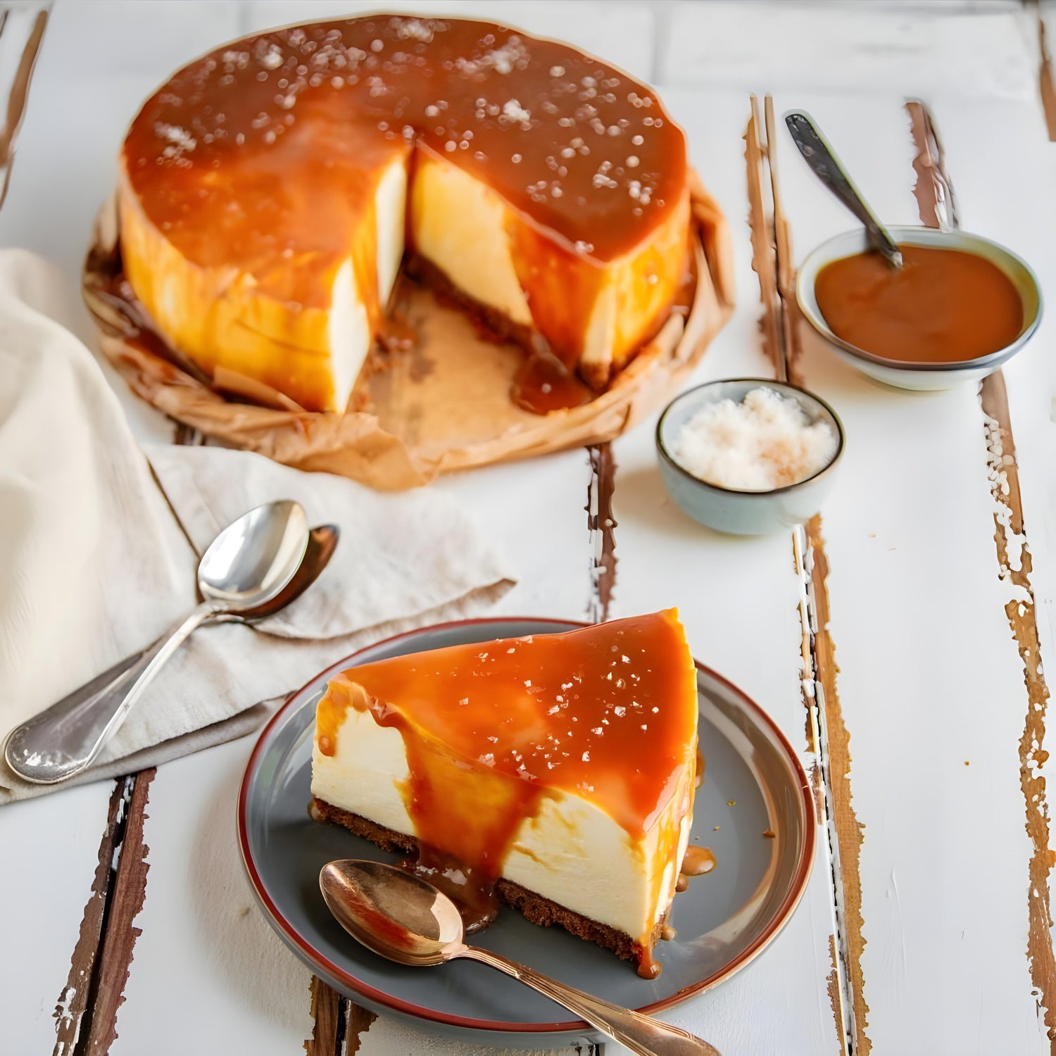 Caramel Cheesecakes