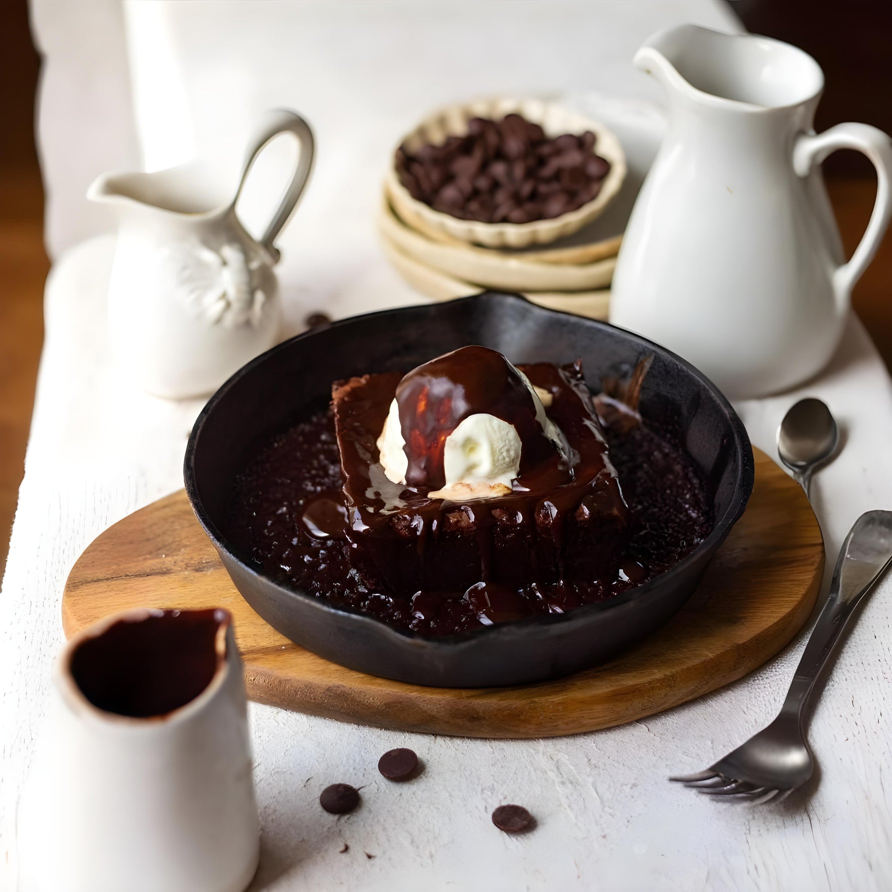 Sizzling Brownie with Icecream