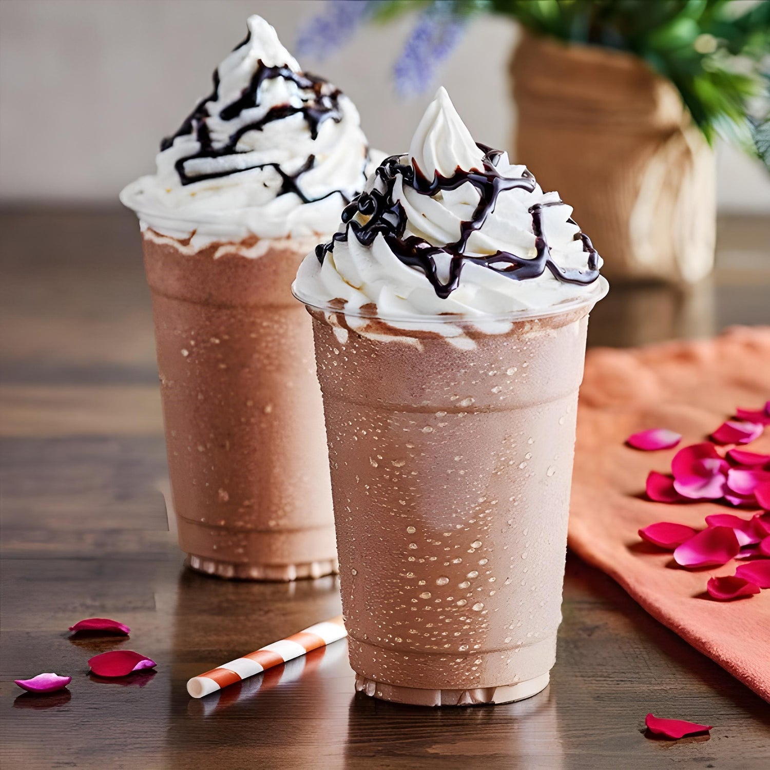 Rose Coffee Frappe