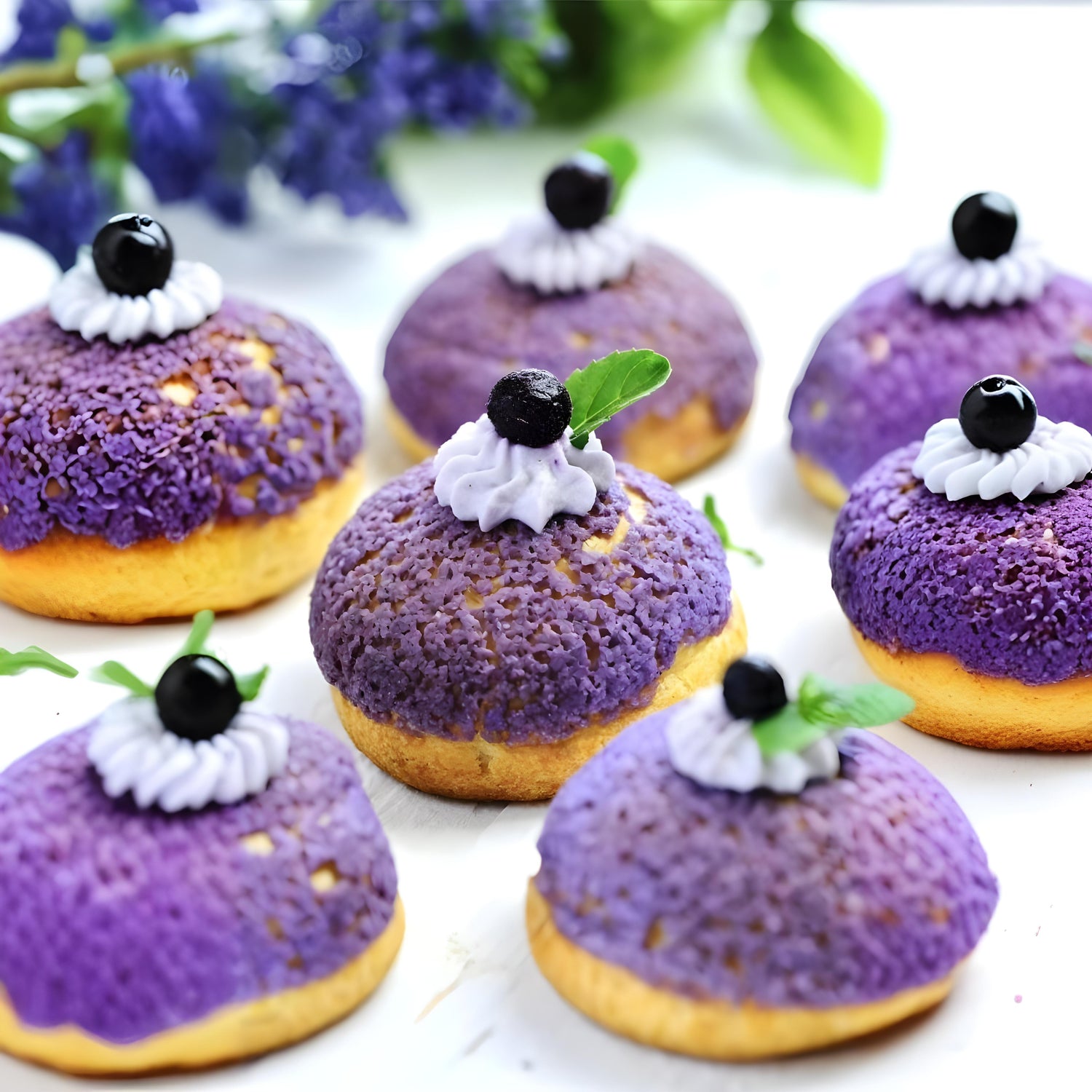 Blueberry Choux