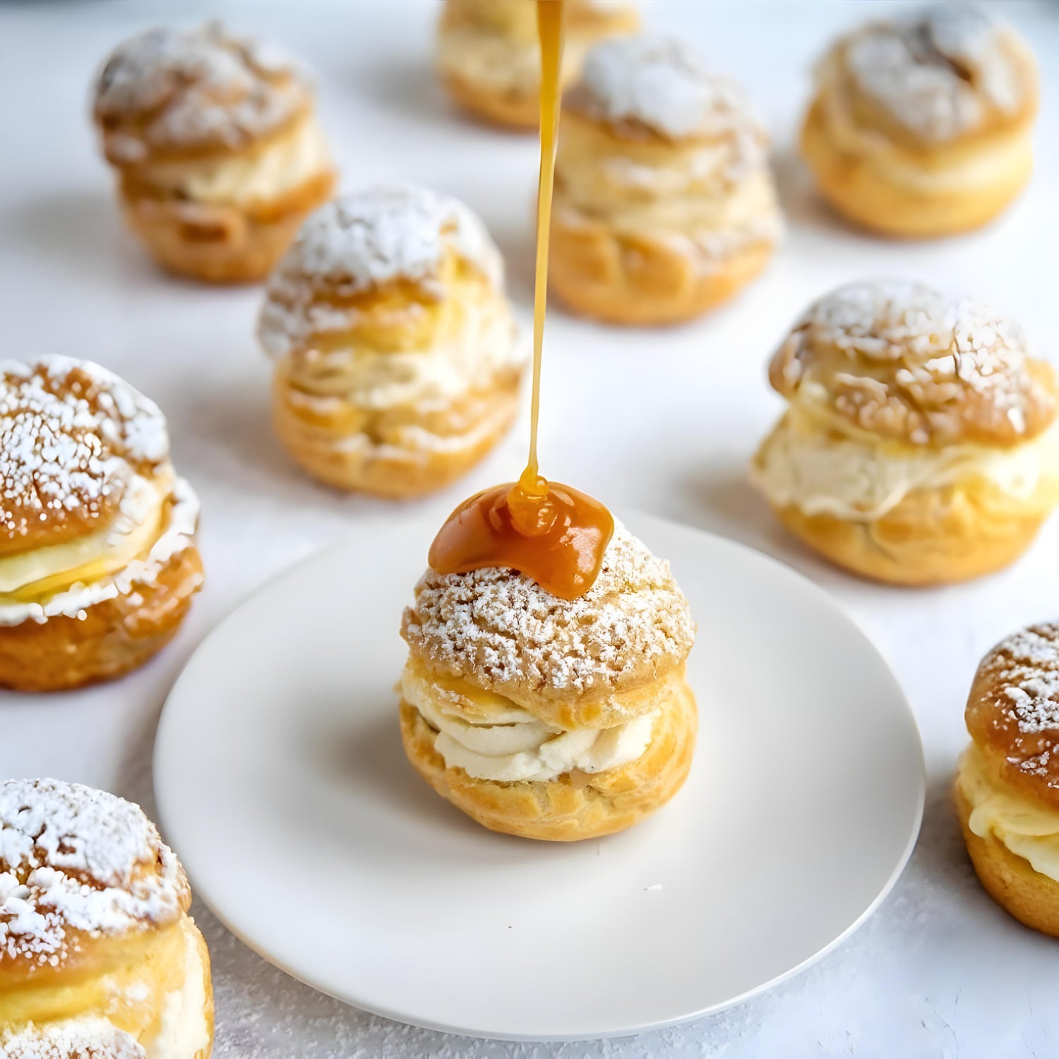 Caramel Choux