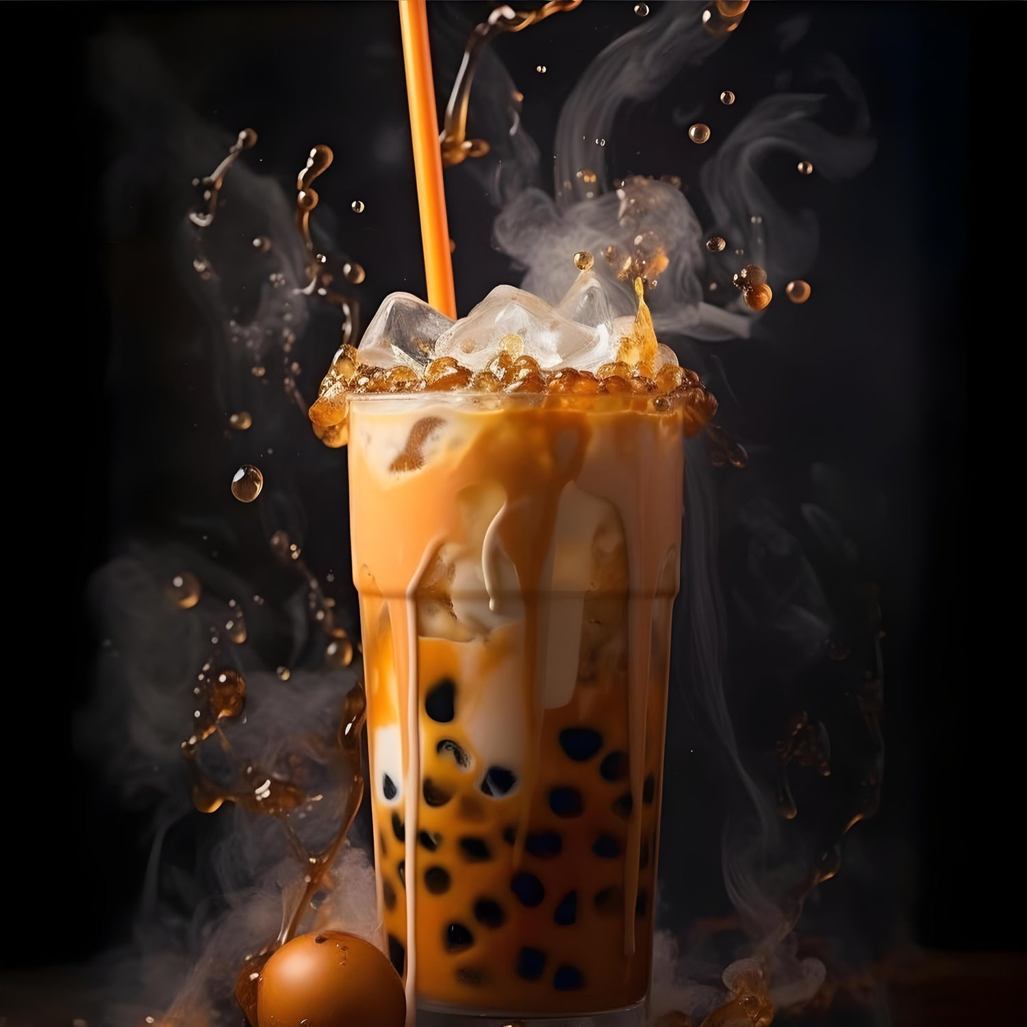 Classic Thai Ice Bubble Tea