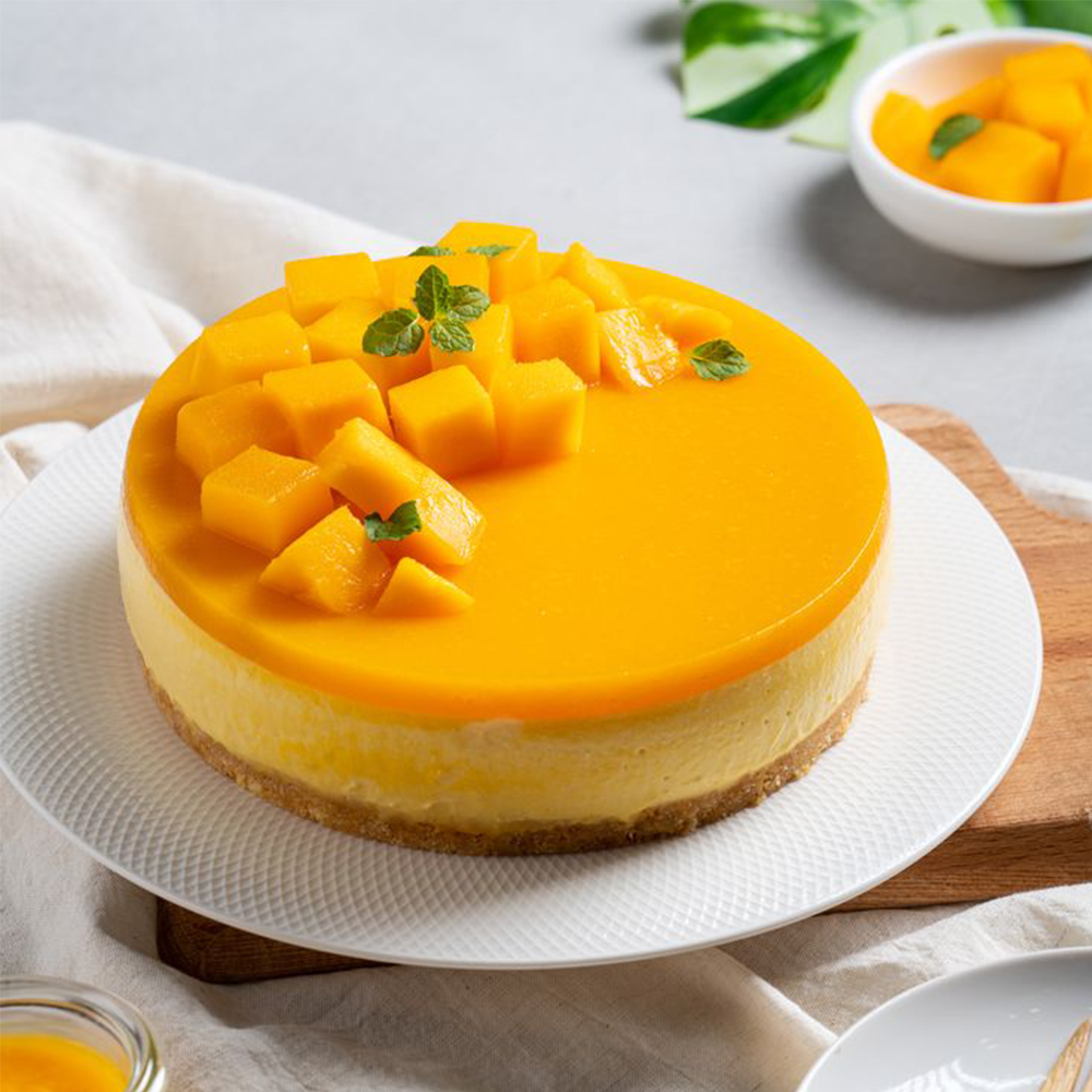 Mango Cheesecakes