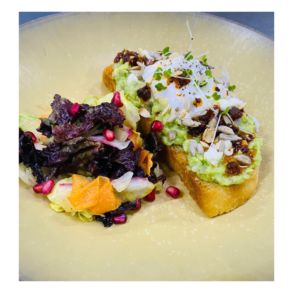 Smashed Avacado - Veg/Poached Eggs